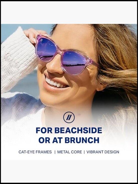 Polarized Cat-Eye Sunglasses with UV Protection main image 4